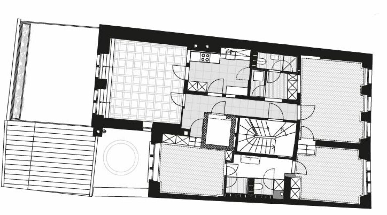 Fully serviced luxury apartments in historic building in the city centre