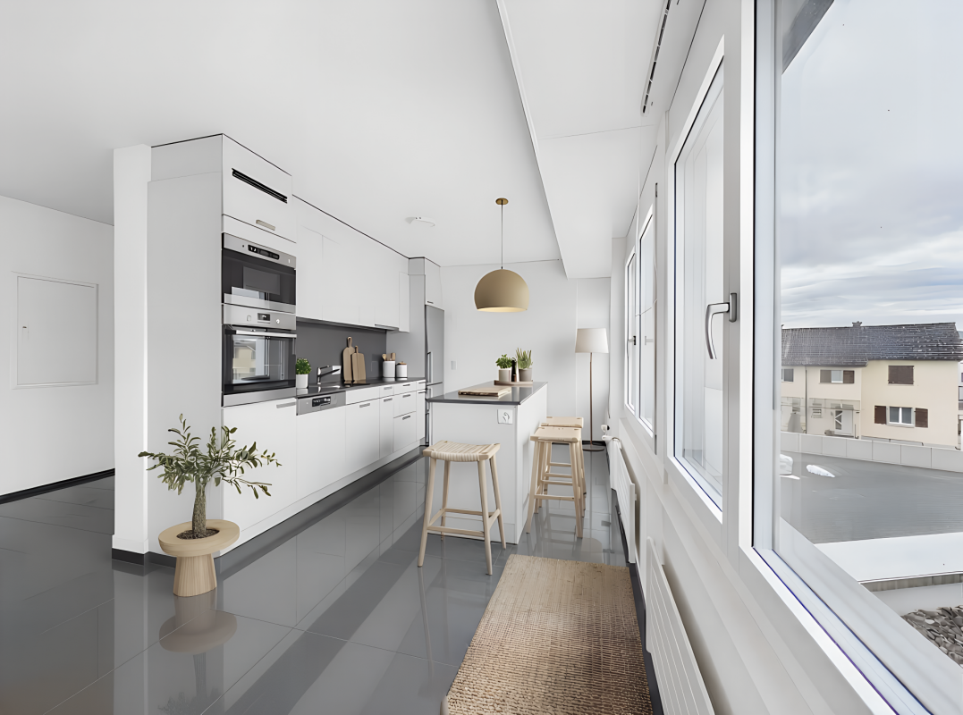 Ampio appartamento terrazza 3.5 locali - Vista soleggiata a Rapperswil-Jona