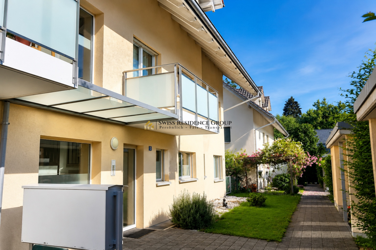 Vivere in un ambiente idilliaco nel verde con ottimo collegamento a Zurigo - 4,5 locali