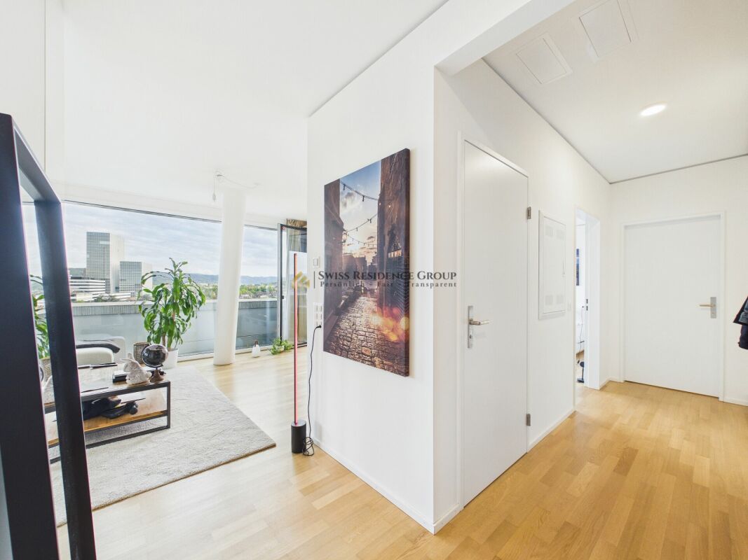 Appartamento Skyline | 9° piano con vista su Basilea