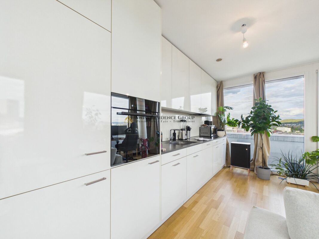 Appartamento Skyline | 9° piano con vista su Basilea