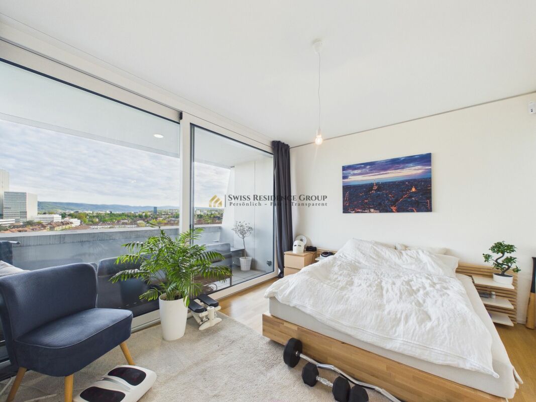 Appartamento Skyline | 9° piano con vista su Basilea