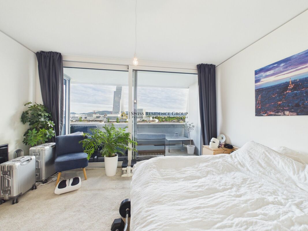 Appartamento Skyline | 9° piano con vista su Basilea