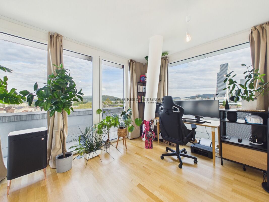 Appartamento Skyline | 9° piano con vista su Basilea