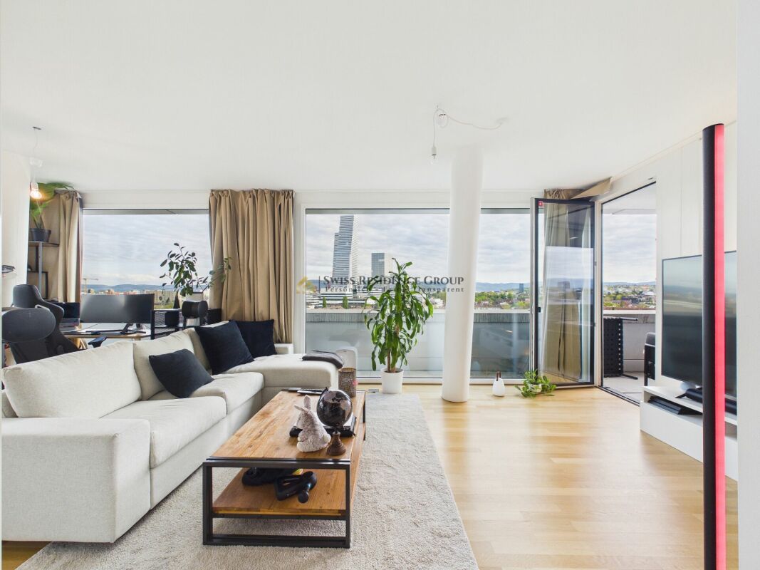 Appartamento Skyline | 9° piano con vista su Basilea