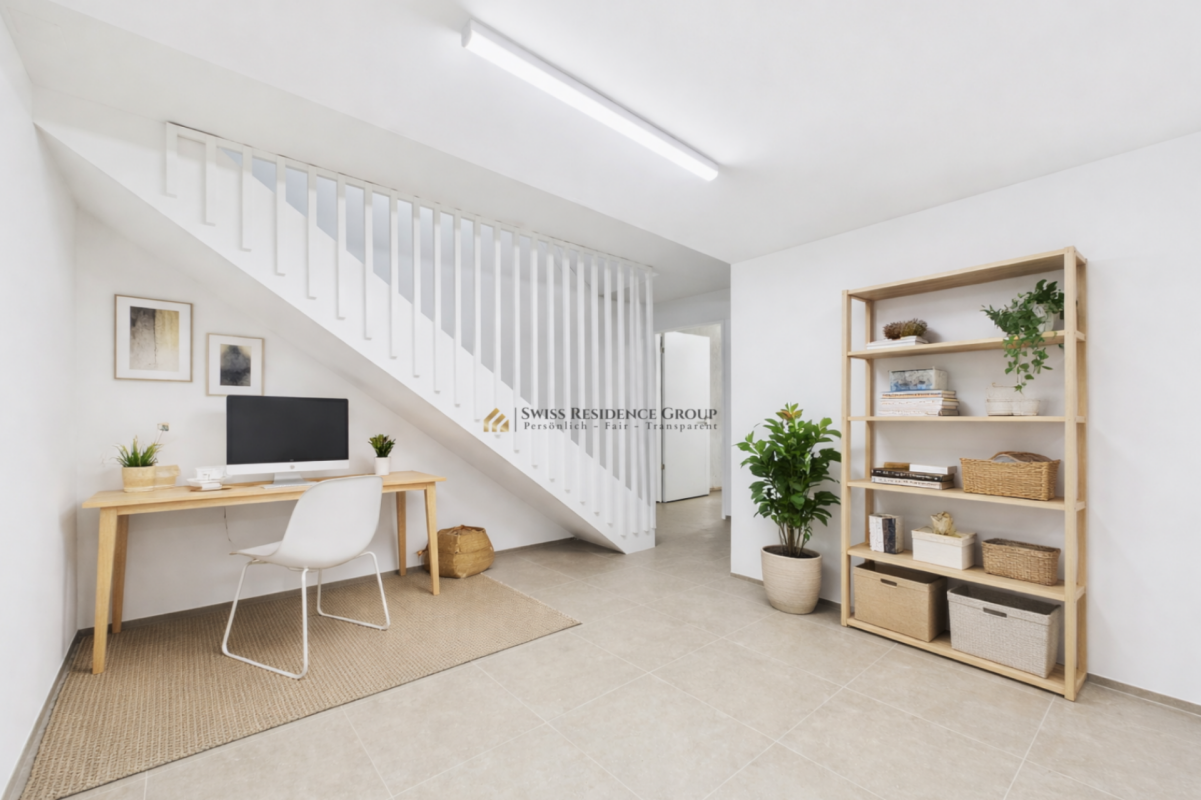 Modernes Raumwunder zwischen Zürich & Zug: 6-Zimmer-Designhaus mit exklusiver Wellness-Dachsuite - Perfekt für Wohnen & Arbeiten