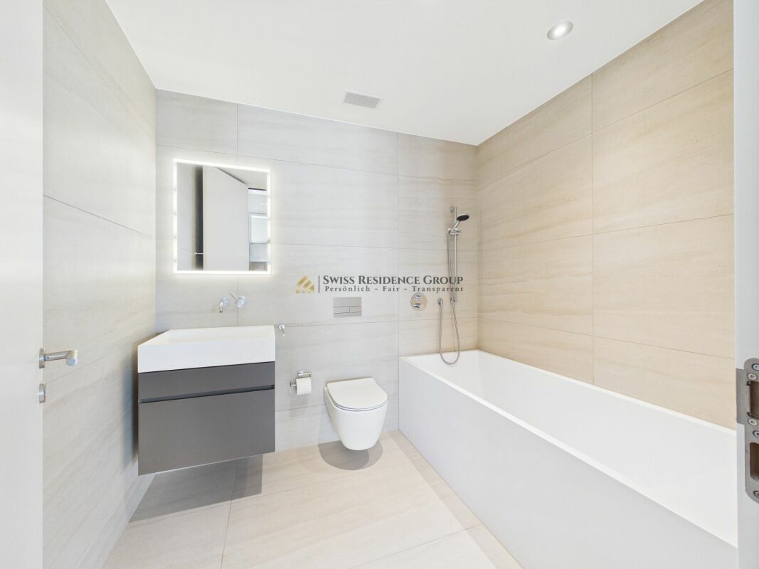 Exclusive 4.5-room apartment with beautiful lake view and private terrace in Kilchberg