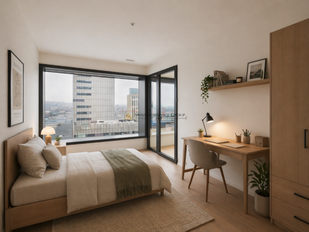 Hoch hinaus in Zürich West - 3.5 Zimmer im 17. Obergeschoss