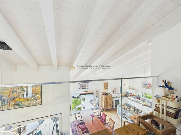 Prestigiosa villa moderna con Spa privata e vista lago a Brusino Arsizio 8