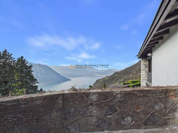 Vivere nel verde con bella vista da sogno ad Arogno 3