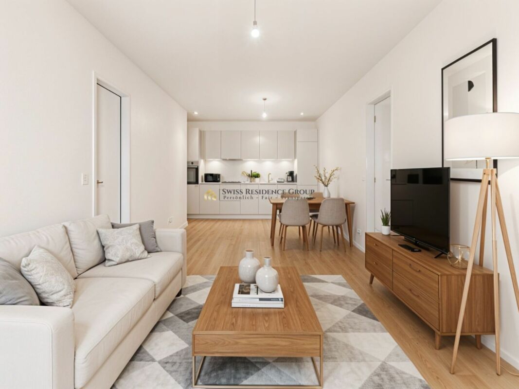 Wohnen mit Seesicht - Exklusive 3.5-Zimmer-Neubauwohnung in Wädenswil