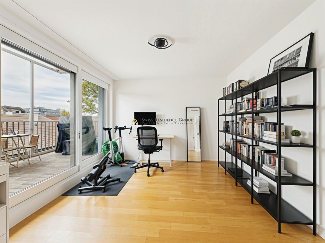 Stilvolle 3.5-Zimmer-Attikawohnung an begehrter, zentrumsnaher Lage