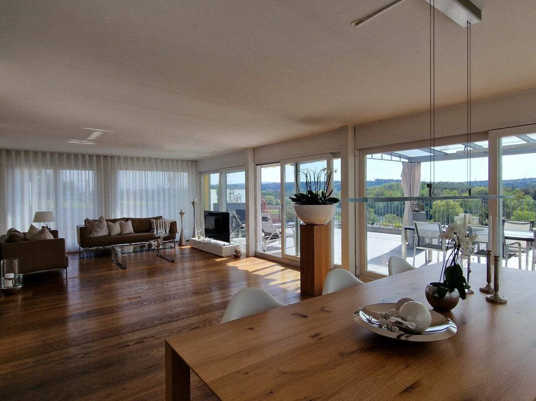 Terrassenhaus mit Panoramaaussicht, Wellnessbereich und höchster Privatsphäre