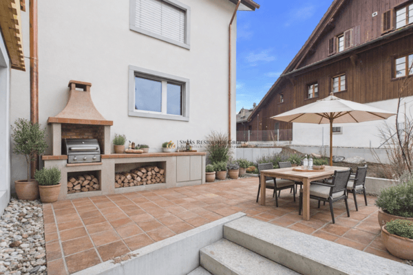 Modernes Raumwunder zwischen Zürich & Zug: 6-Zimmer-Designhaus mit exklusiver Wellness-Dachsuite - Perfekt für Wohnen & Arbeiten 2