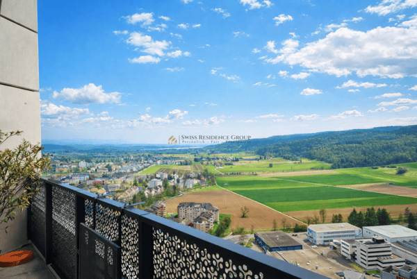 Exklusive 5.5-Zimmer-Wohnung im 33 Obergeschossdes Towers Three Point 4