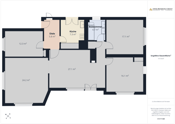 Wohnen mit Stil und Charakter - 5.5 Zimmer im Villenquartier Mettlen 12