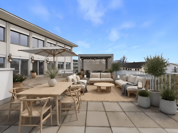 Exklusive 3.5-Zimmer-Wohnung mit Traumterrasse & Klimaanlage 1