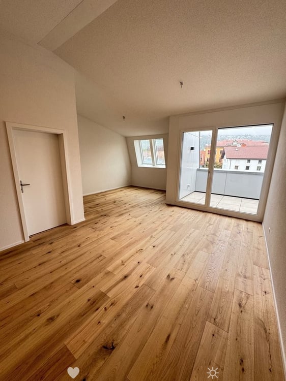 Modernes Wohnen im Neubau: 1.5-Zimmer-Wohnung mit Balkon im 3. OG 2
