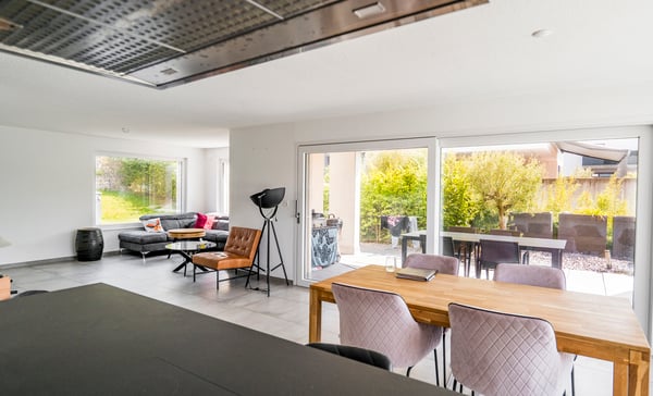 Vue panoramique pour cette villa de 6.5 pces 5
