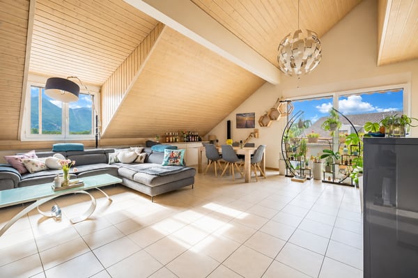 Bel appartement mansardé de 3.5 pièces 2
