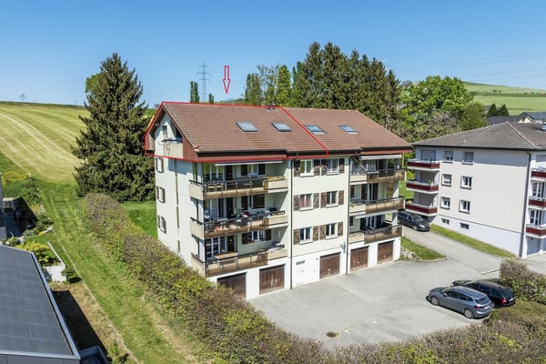 Appartement 2.5P au dernier étage avec balcon et garage 2