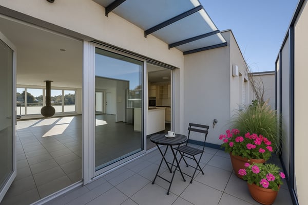 Exclusivité - Superbe duplex inversé en attique 7