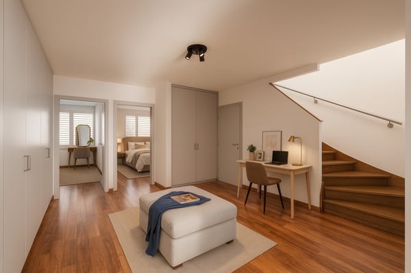 Exclusivité - Superbe duplex inversé en attique 13