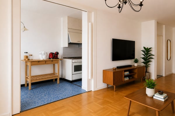 RÉSERVÉ - Entre lac et vie citadine - Bel appartement de 3 pièces 2
