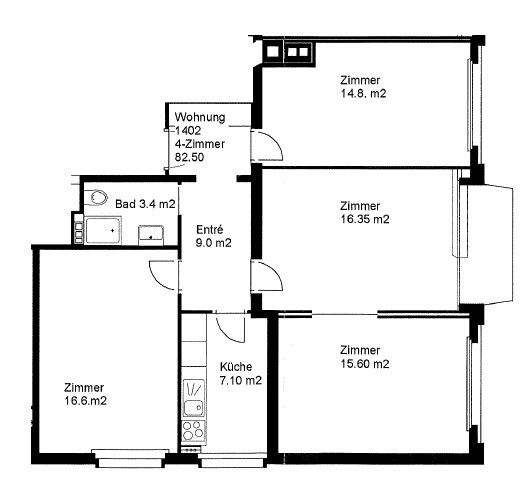 Wohnung an zentraler Lage 8