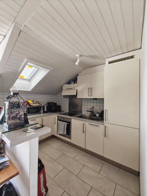 4.5-Dachzimmerwohnung im 2. Stock mit Balkon 1