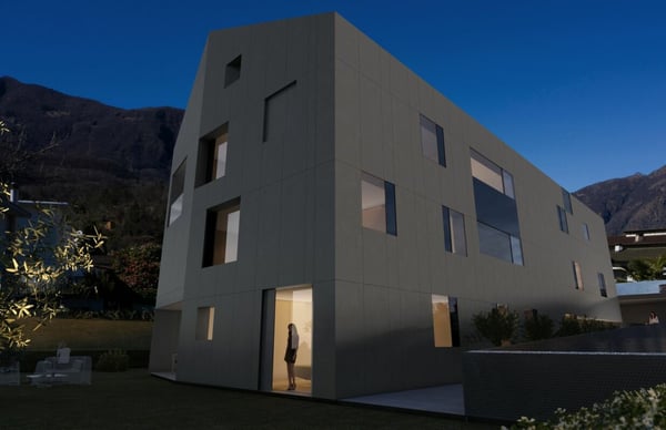 Elegante appartamento di 1.5 locali, situato in una zona residenziale di Losone 2