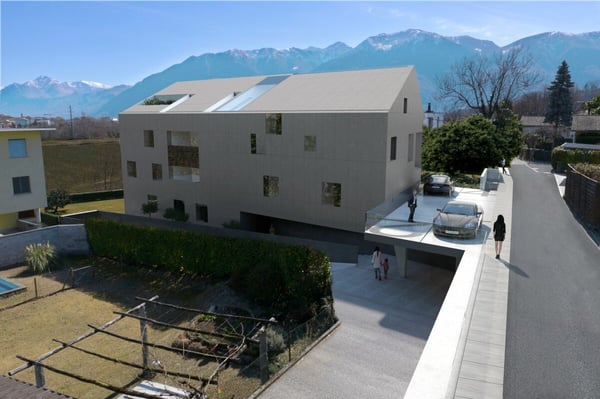 Elegante appartamento di 1.5 locali con giardino privato, situato in una zona residenziale di Losone 6