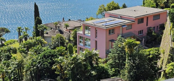 Exklusive Liegenschaft mit 8 Einheiten und atemberaubendem Blick auf den Lago Maggiore - Brissago 1