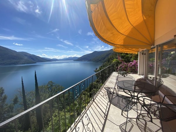 Mediterrane Villa mit Infinity-Pool und Panoramaseeblick auf den Lago Maggiore - Brissago 5