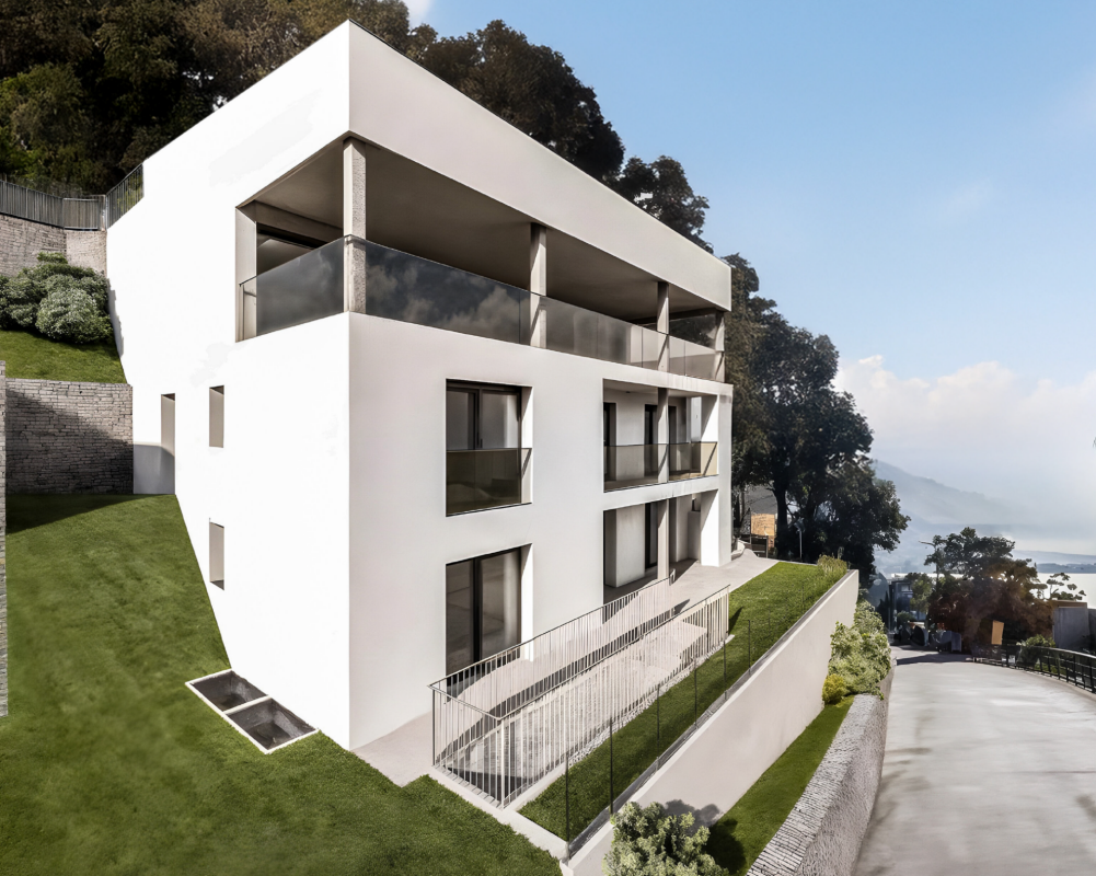 Exklusive 3.5-Zimmer-Wohnung mit Terrasse, Garten und Seesicht
