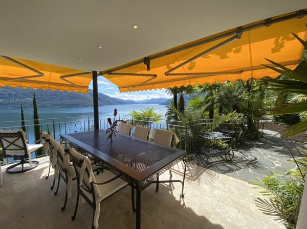Mediterrane Villa mit Infinity-Pool und Panoramaseeblick auf den Lago Maggiore - Brissago 7