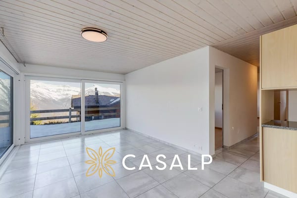 Appartement de 1.5 pièces avec terrasse et vue splendide 2