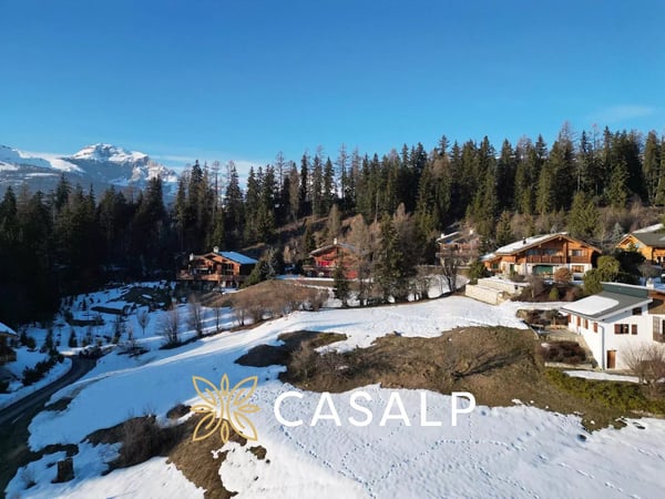Terrain d'exception à Créhavouettaz - Crans-Montana 4