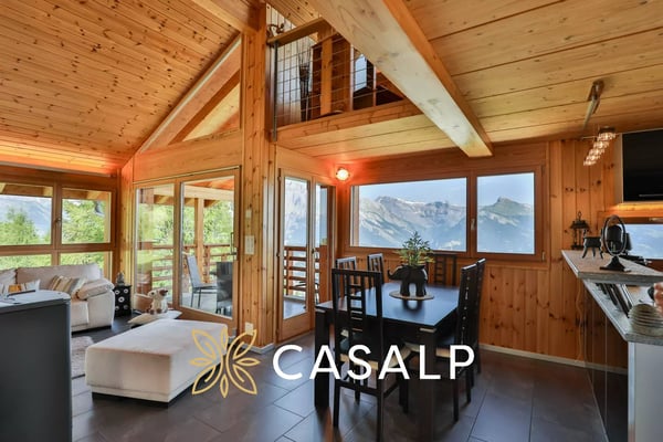 Chalet idyllique avec vue exceptionnelle 3