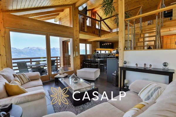 Chalet idyllique avec vue exceptionnelle 2