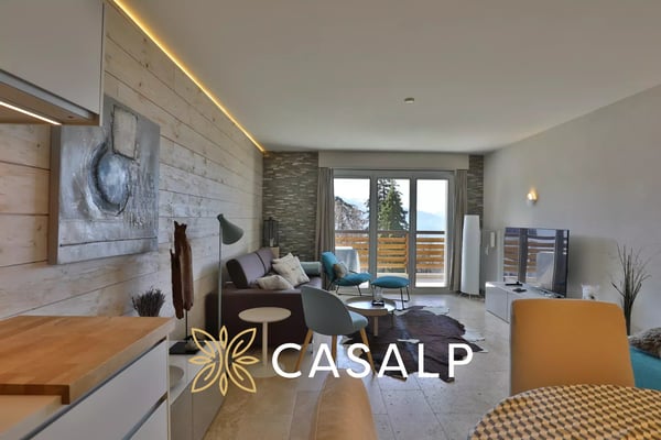 Agréable appartement de 2.5 pièces traversant à Montana 2