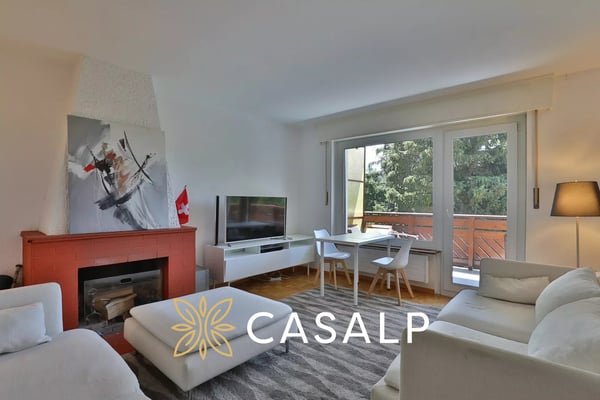 Appartement 2.5 pièces Sud au centre de Crans 1