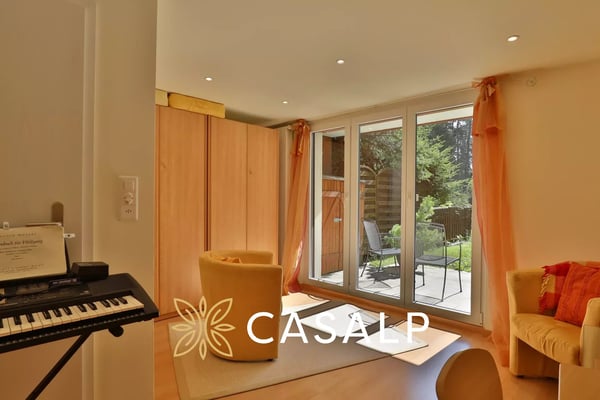 Superbe 3.5 pièces en rez-de-jardin au centre de Crans 7