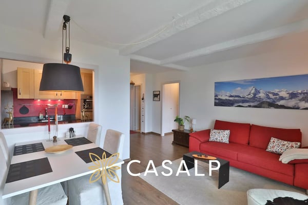 Bel appartement de 2.5 pièces plein Sud à Montana 4