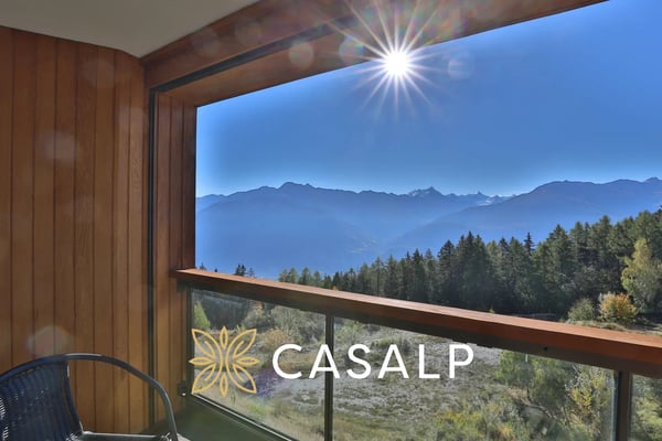 Duplex de 3.5 pièces avec vue splendide à Montana 11