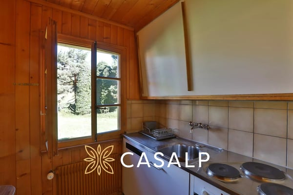 Chalet authentique à proximité du golf de Crans 5