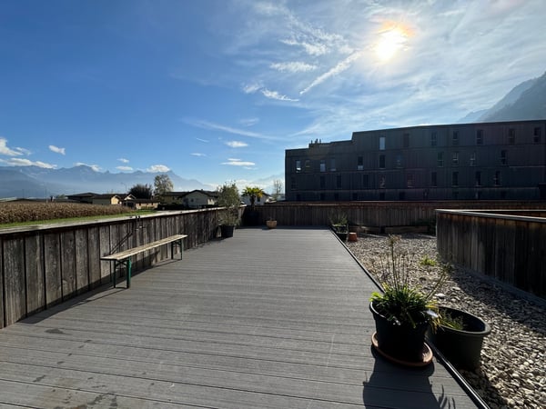 Spacieux appartement 1.5 pièces à Vouvry avec garage box 1