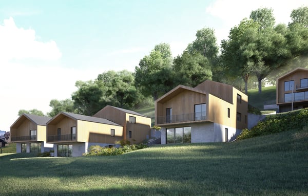 Magnifique Chalet-Villa mitoyen 5.5 pces à Vérossaz 4