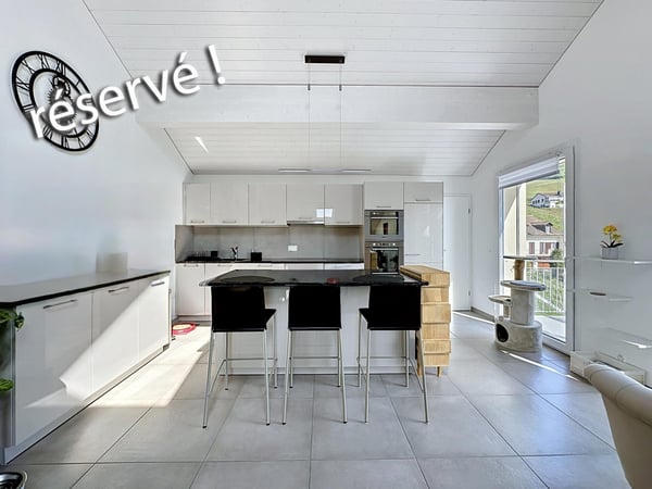 En exclusivité - Appartement lumineux en attique avec vue lac 5