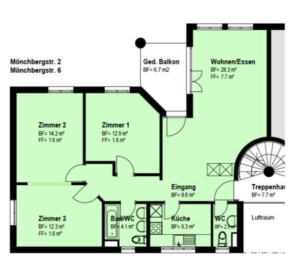 Ihr neues Zuhause: Helle 1.5-Zimmerwohnung mit Komfort und Charme 9